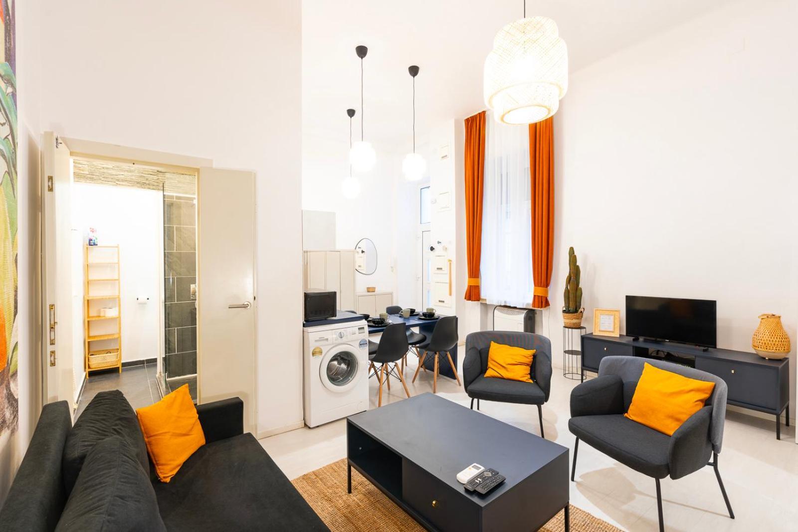Modern Uniquely Designed Flat Andrassy Avenue And Oktogon Square Apartment Budapest Bagian luar foto