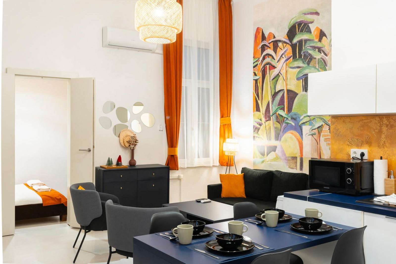Modern Uniquely Designed Flat Andrassy Avenue And Oktogon Square Apartment Budapest Bagian luar foto